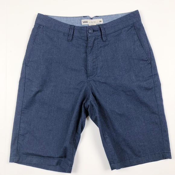 Vans Other - Vans Mens Dark Wash Chambray Shorts 28